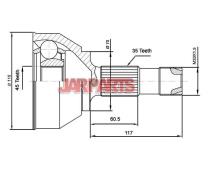 302998 CV Joint Kit