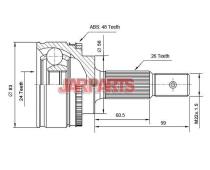 4646009331 CV Joint Kit