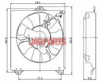 8859042020 Radiator Fan