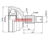 3349K CV Joint Kit