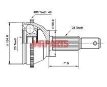 1328359 CV Joint Kit