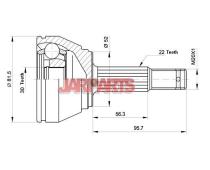 3402K CV Joint Kit