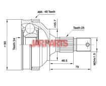 CVJ559310 CV Joint Kit