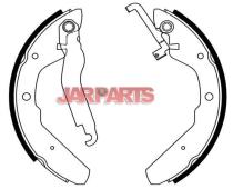 251698531LX Brake Shoe